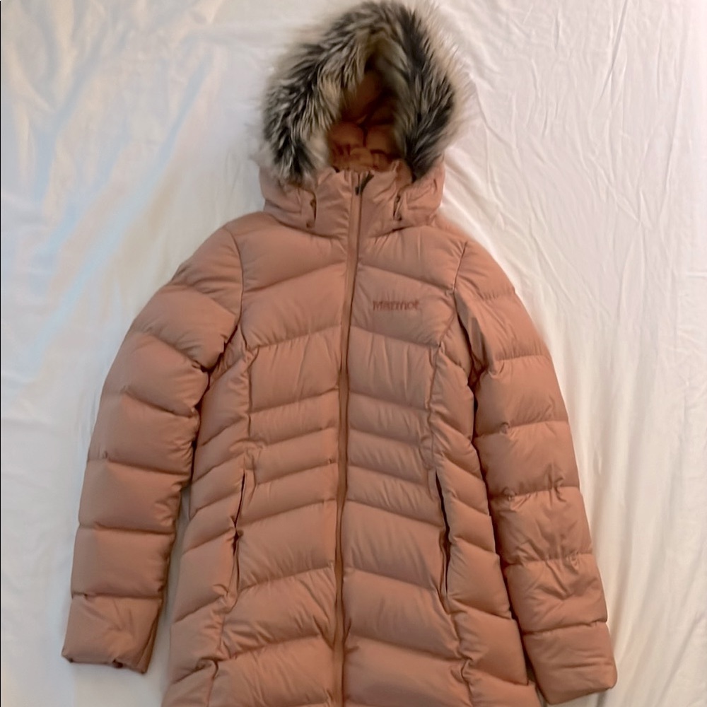 Marmot - Montreal Down Coat - Rose Gold - Like NEW - only worn once
